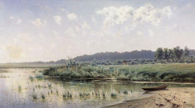 Image - Kostiantyn Kryzhytsky: River Bank.